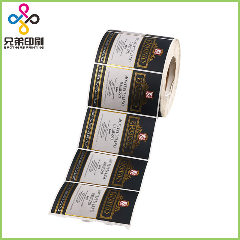 Detailed Overview of Textured Paper Wine Stickers
